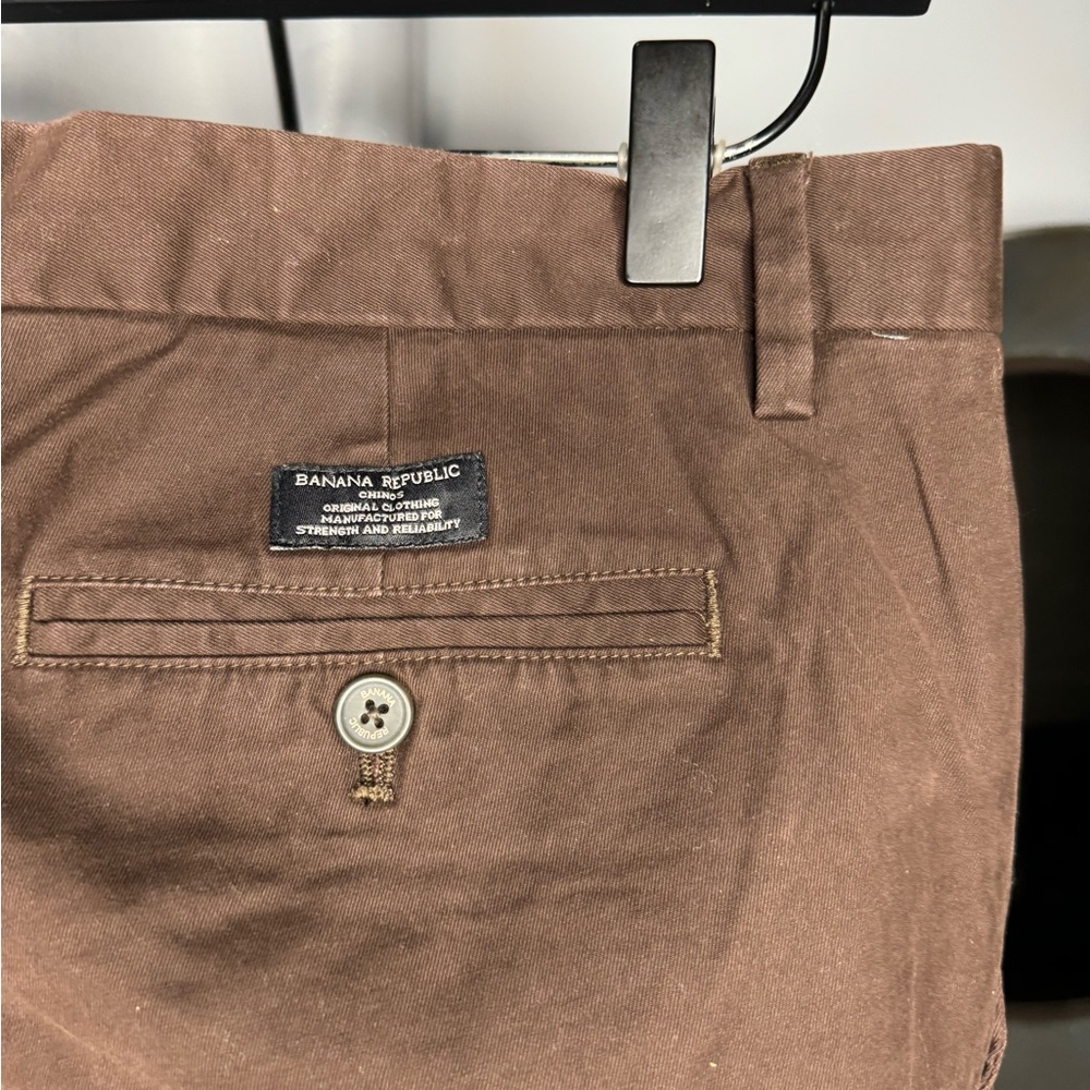 Banana Republic Dark Brown Chinos - Picture 7 of 9